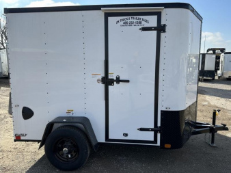 New 2024 Cargo Craft 6x10 Elite V-Nose Sport Ramp Door Cargo / Enclosed Trailer