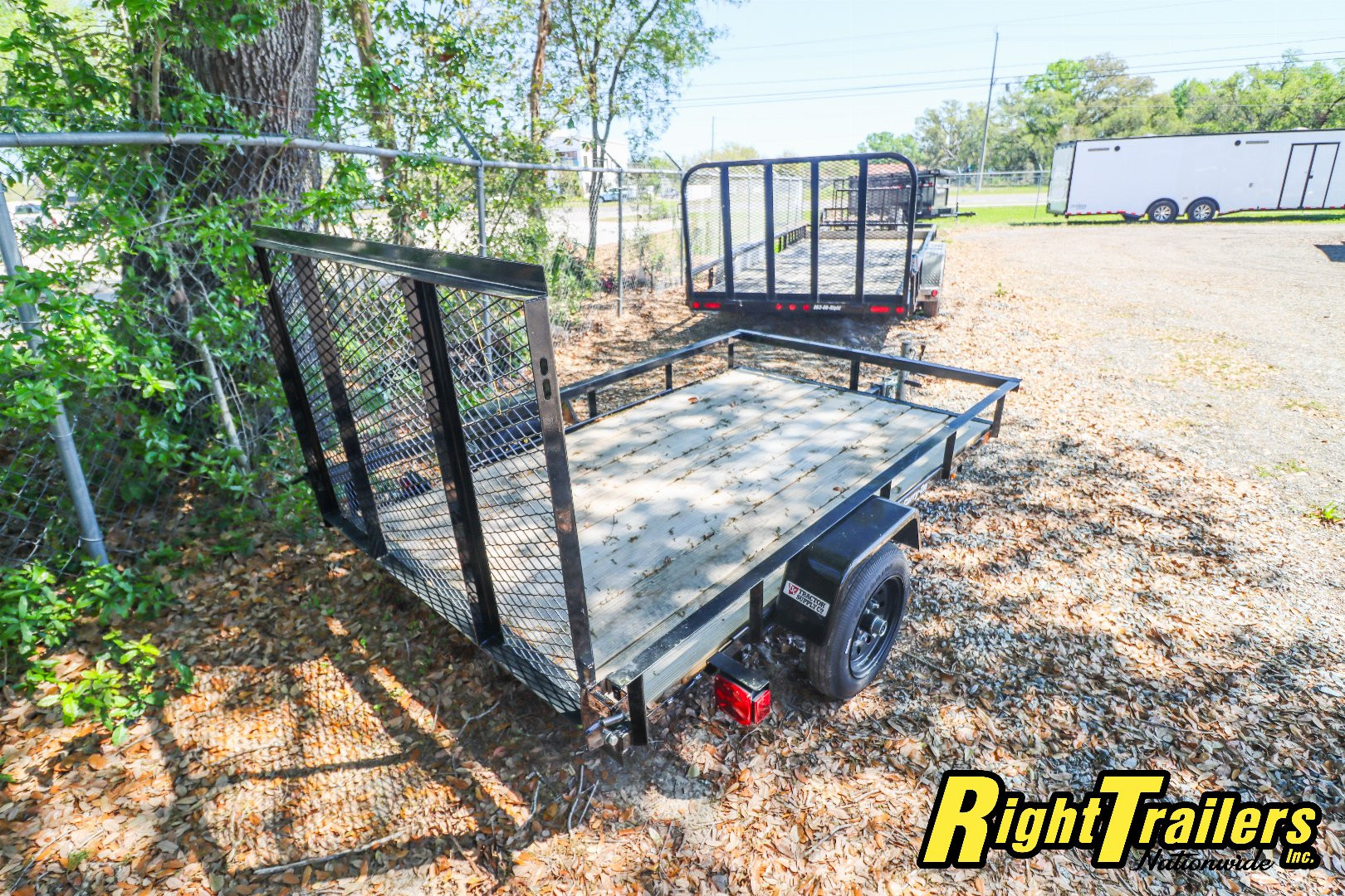 Used 2024 5X8 Carry-On Utility Trailer