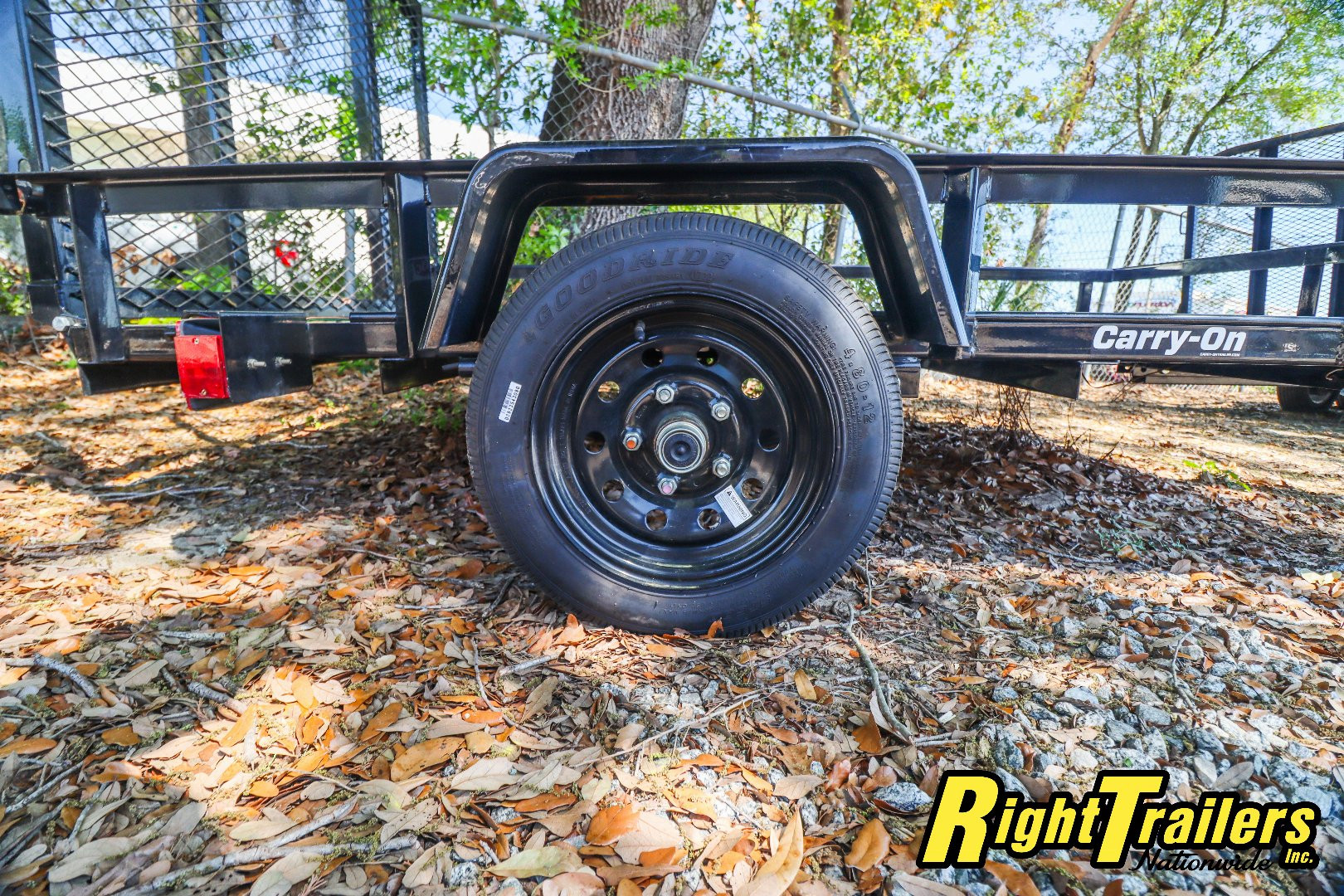 Used 2024 5X8 Carry-On Utility Trailer