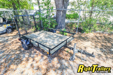 Used 2024 5X8 Carry-On Utility Trailer