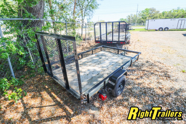 Used 2024 5X8 Carry-On Utility Trailer
