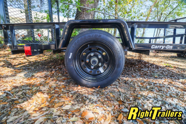 Used 2024 5X8 Carry-On Utility Trailer