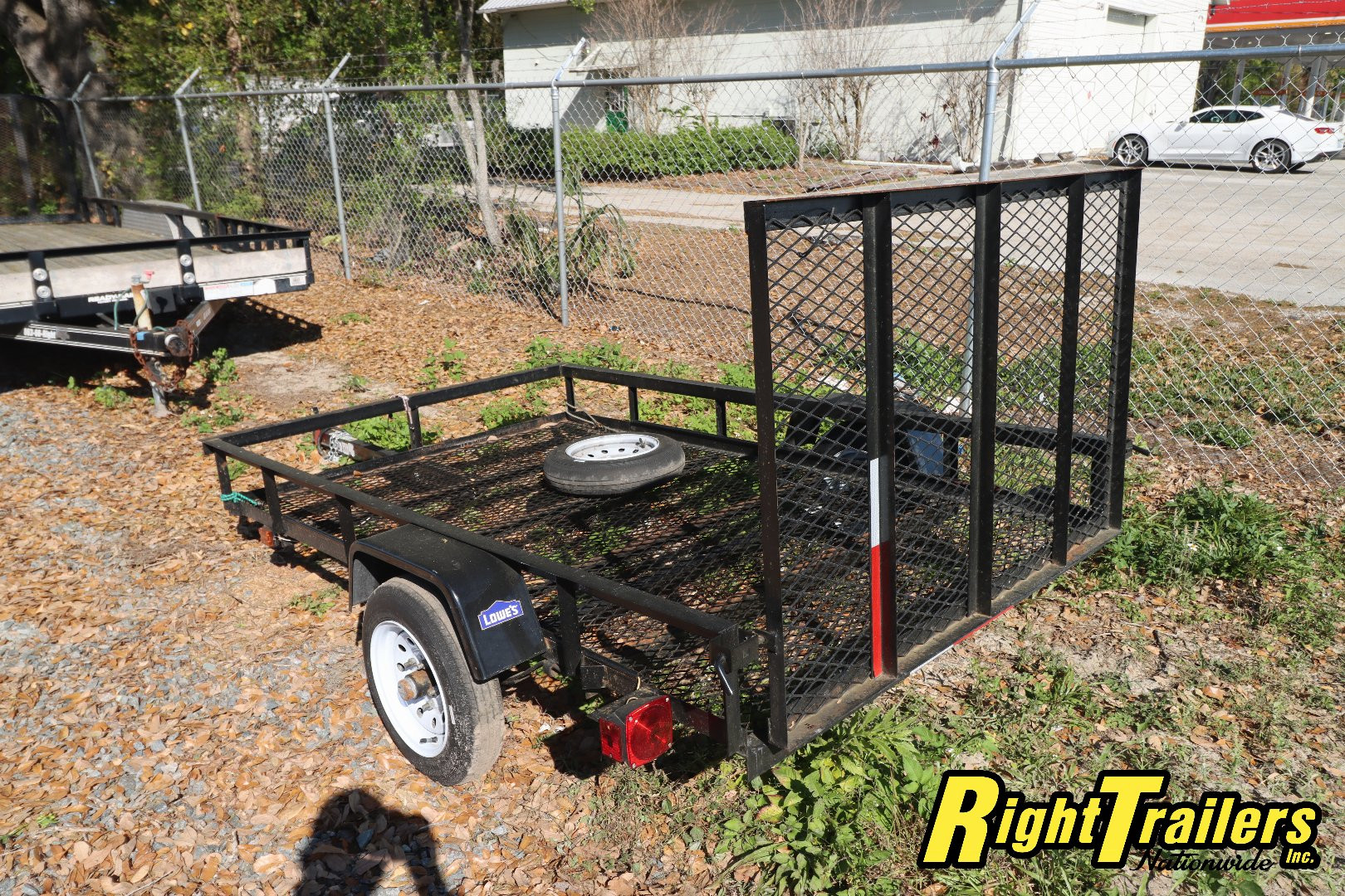 Used 2022 5X8 Carry-On Utility Trailer