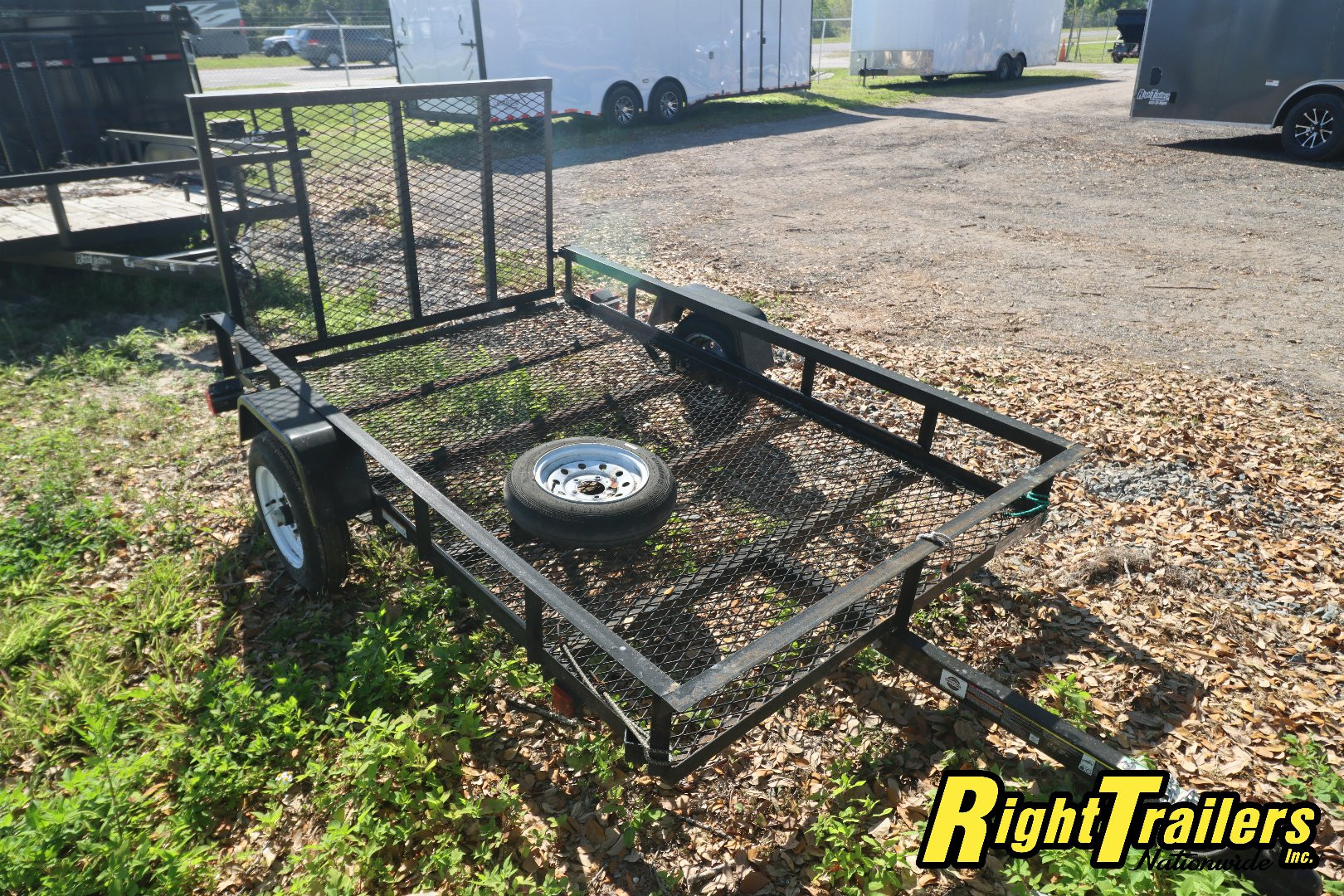 Used 2022 5X8 Carry-On Utility Trailer