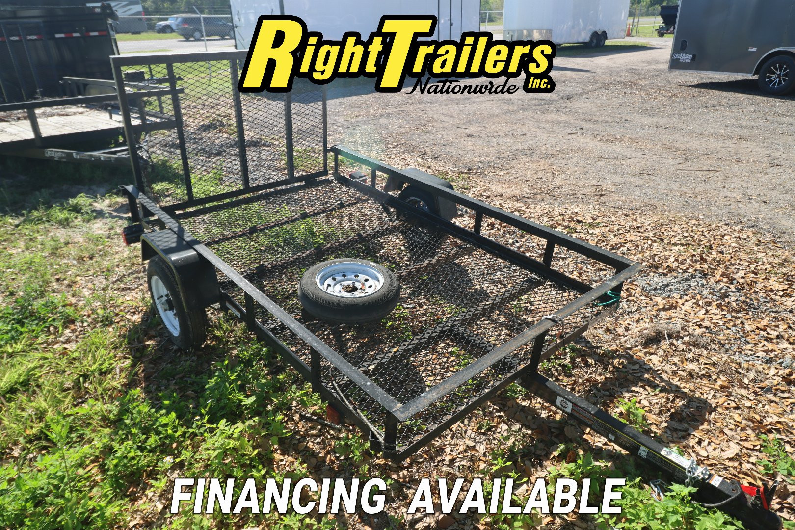 Used 2022 5X8 Carry-On Utility Trailer