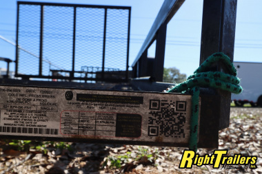 Used 2022 5X8 Carry-On Utility Trailer