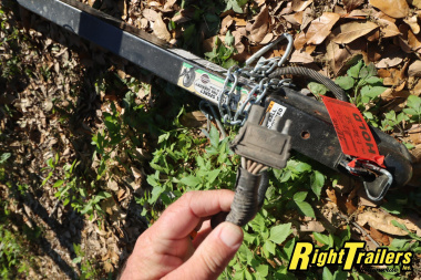 Used 2022 5X8 Carry-On Utility Trailer