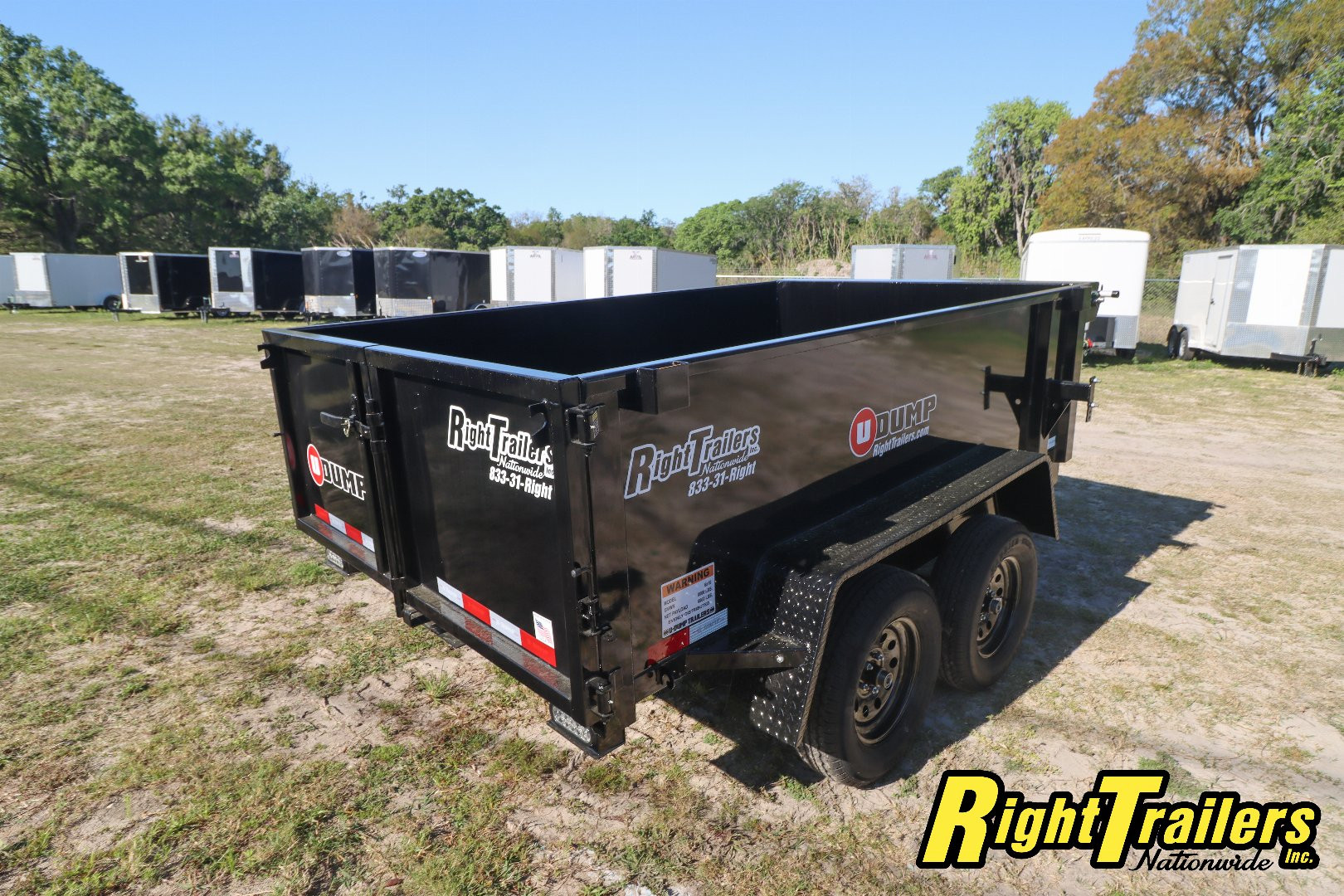 New 2025 6X10 U-Dump Dump Trailer