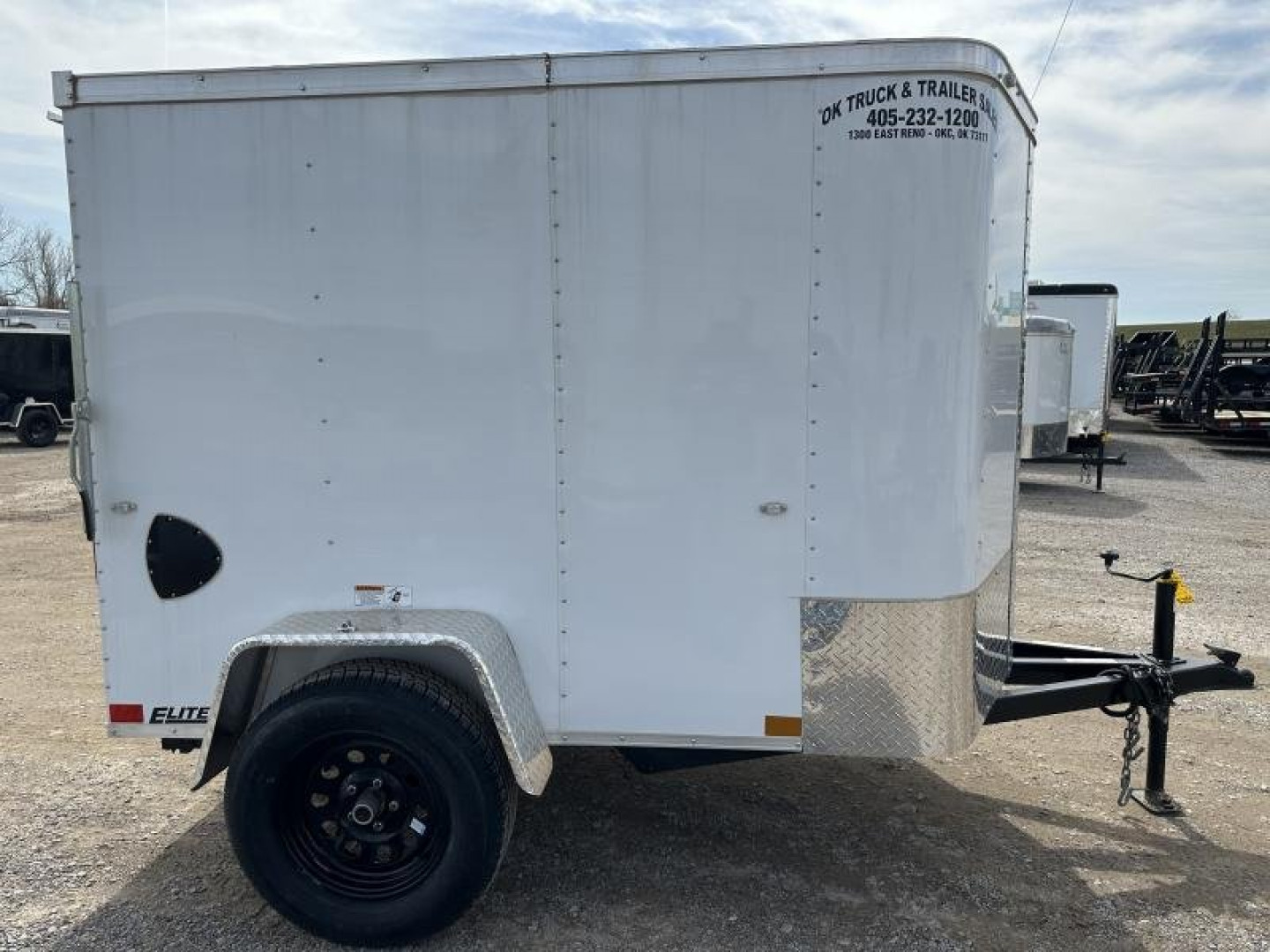New 2024 Cargo Craft 5x8 Elite V Nose with Ramp Door Cargo / Enclosed Trailer