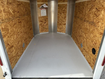 New 2024 Cargo Craft 5x8 Elite V Nose with Ramp Door Cargo / Enclosed Trailer
