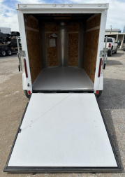 New 2024 Cargo Craft 5x8 Elite V Nose with Ramp Door Cargo / Enclosed Trailer