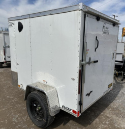 New 2024 Cargo Craft 5x8 Elite V Nose with Ramp Door Cargo / Enclosed Trailer