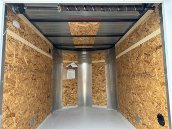 New 2024 Cargo Craft 5x8 Elite V Nose with Ramp Door Cargo / Enclosed Trailer