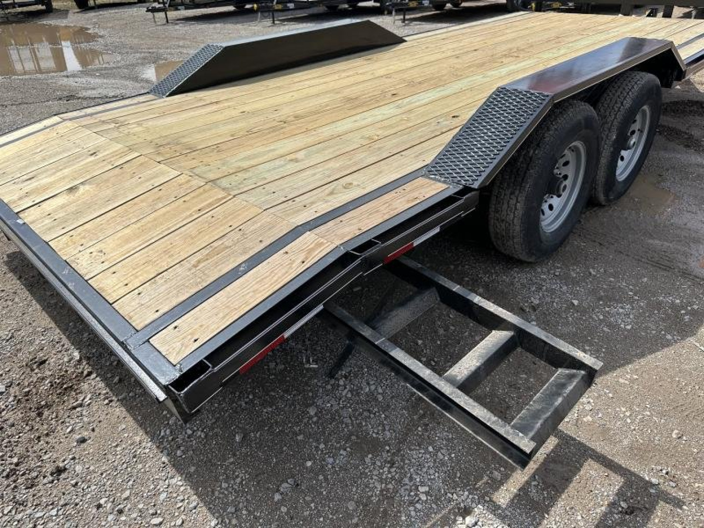 New 2025 Road Boss 102" Wide x 20' Heavy Duty Car Hauler with Drive over Fenders Car Hauler