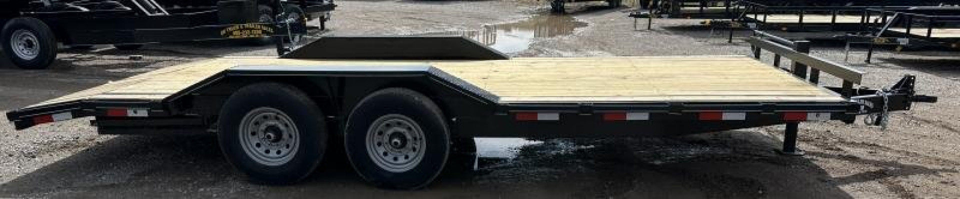 New 2025 Road Boss 102" Wide x 20' Heavy Duty Car Hauler with Drive over Fenders Car Hauler