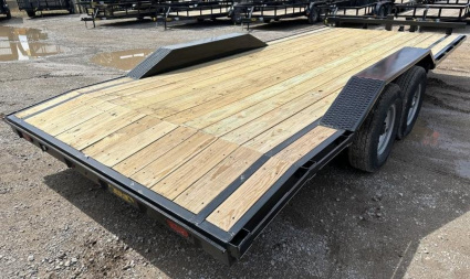 New 2025 Road Boss 102" Wide x 20' Heavy Duty Car Hauler with Drive over Fenders Car Hauler
