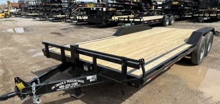 New 2025 Road Boss 102  Wide x 20' Heavy Duty Car Hauler with Drive over Fenders Car Hauler