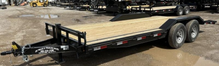 New 2025 Road Boss 102" Wide x 20' Heavy Duty Car Hauler with Drive over Fenders Car Hauler
