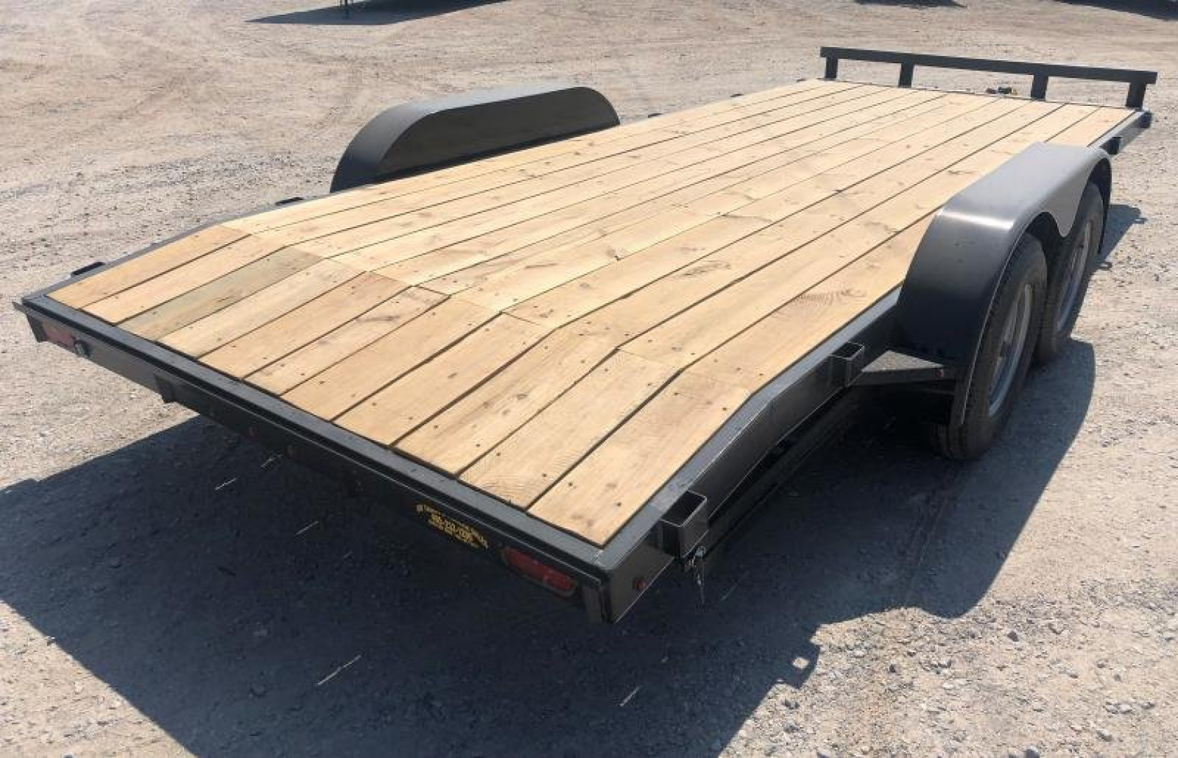 New 2024 Road Boss 83"x18' 3500# Wood Floor Car Hauler