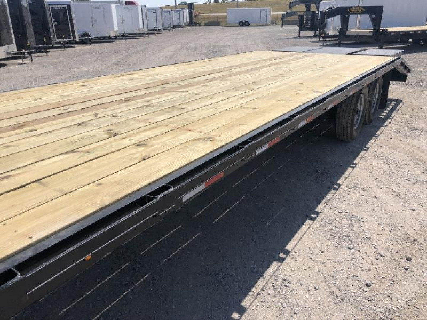 New 2025 Road Boss 25' Tandem Axle Gooseneck Equipment Trailer