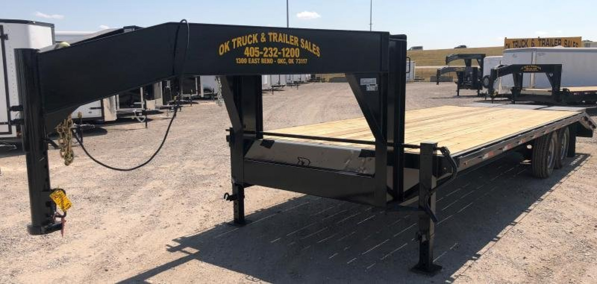 New 2025 Road Boss 25' Tandem Axle Gooseneck Equipment Trailer