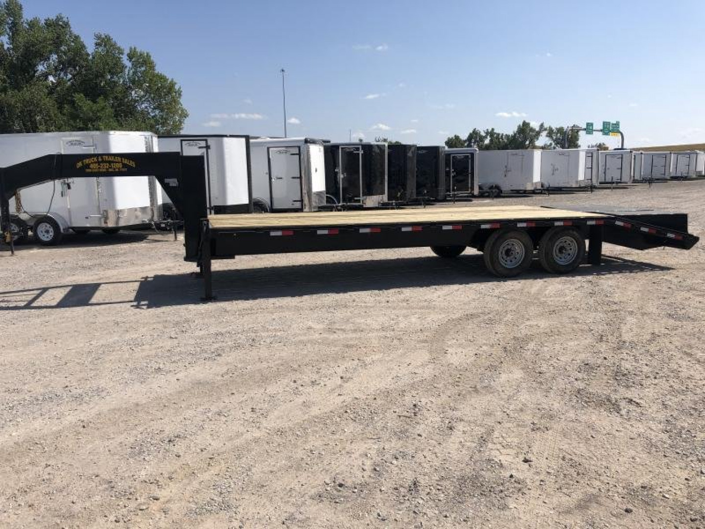 New 2025 Road Boss 25' Tandem Axle Gooseneck Equipment Trailer