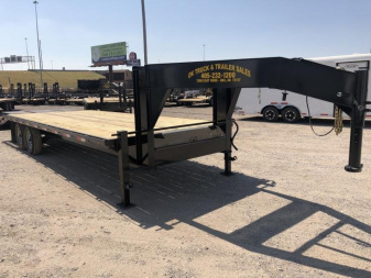 New 2025 Road Boss 25' Tandem Axle Gooseneck Equipment Trailer