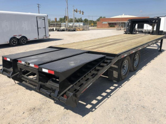 New 2025 Road Boss 25' Tandem Axle Gooseneck Equipment Trailer
