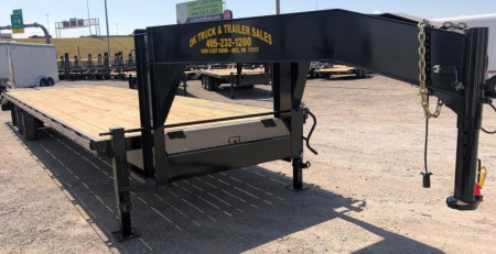 New 2025 Road Boss 25' Tandem Axle Gooseneck Equipment Trailer