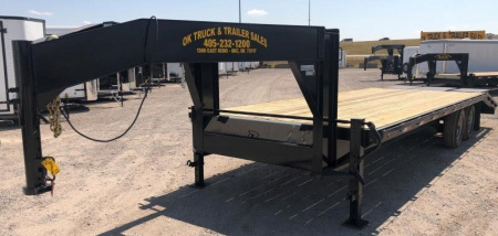 New 2025 Road Boss 25' Tandem Axle Gooseneck Equipment Trailer