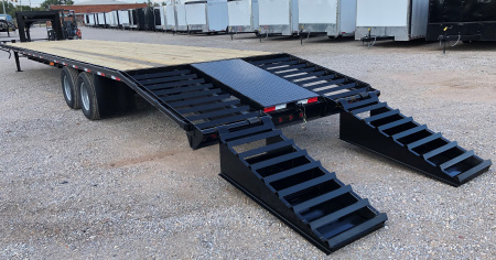 New 2026 Road Boss 25' Tandem Axle Gooseneck Equipment Trailer