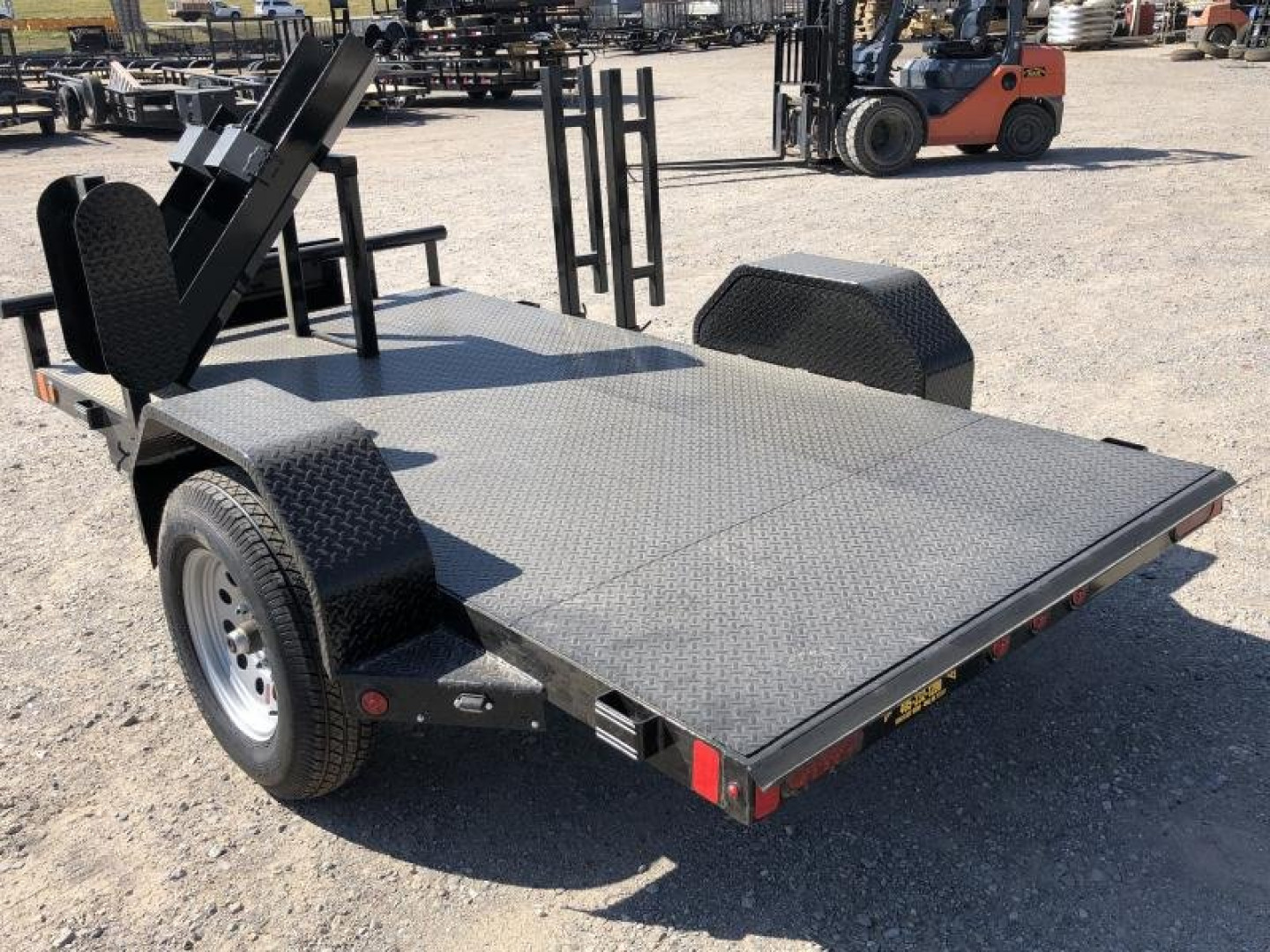 New 2024 East Texas Trailers 5x10 Single Axle Welding Utility Trailer