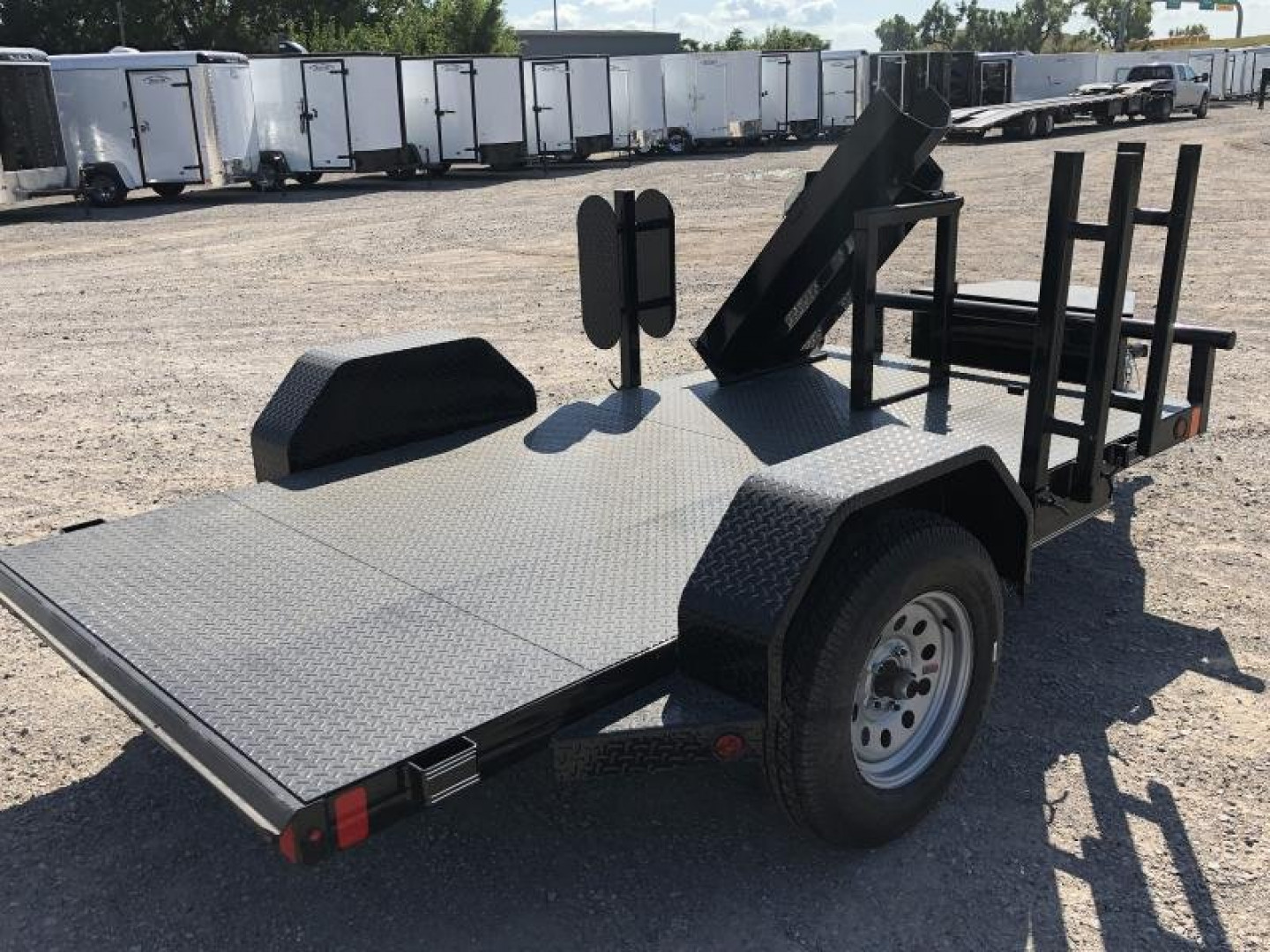 New 2024 East Texas Trailers 5x10 Single Axle Welding Utility Trailer