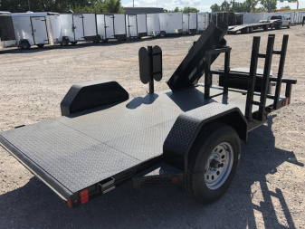 New 2024 East Texas Trailers 5x10 Single Axle Welding Utility Trailer