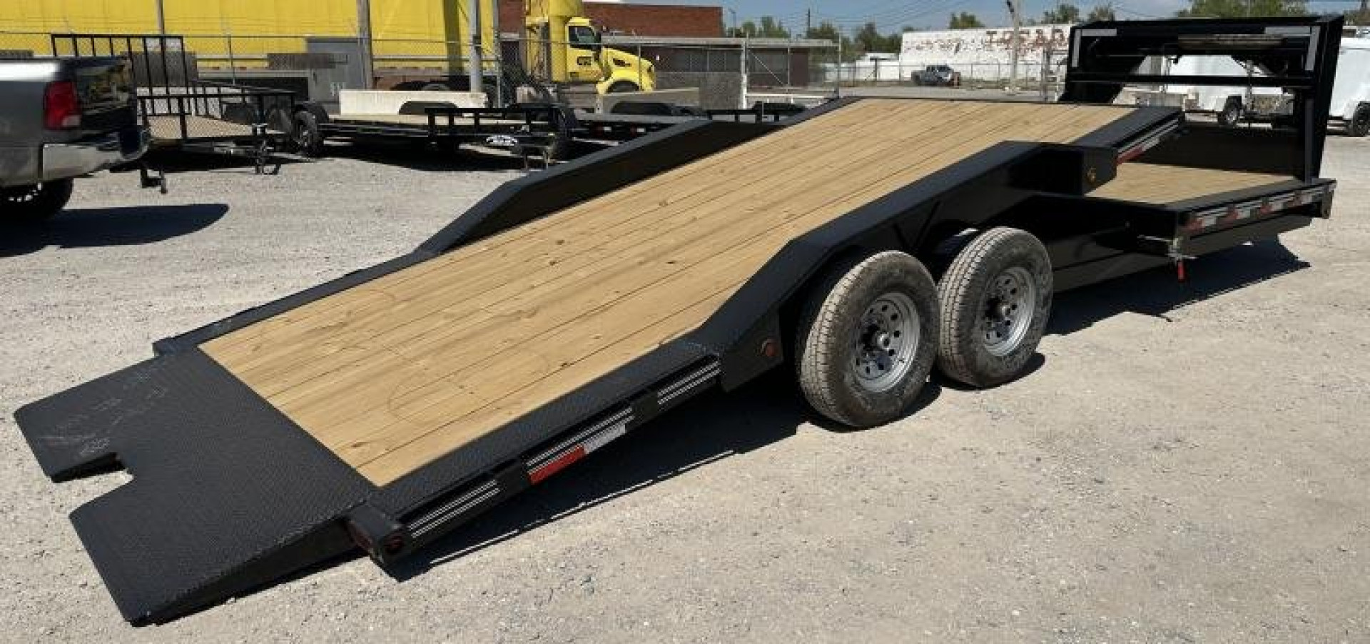 New 2025 East Texas Trailers 102" x 24' Gooseneck Lowstyle Tilt Tilt Trailer