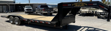 New 2025 East Texas Trailers 102" x 24' Gooseneck Lowstyle Tilt Tilt Trailer