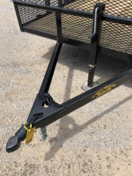 New 2025 Road Boss 83"x12' Tandem Axle Landscape 4' Sides Landscape Trailer