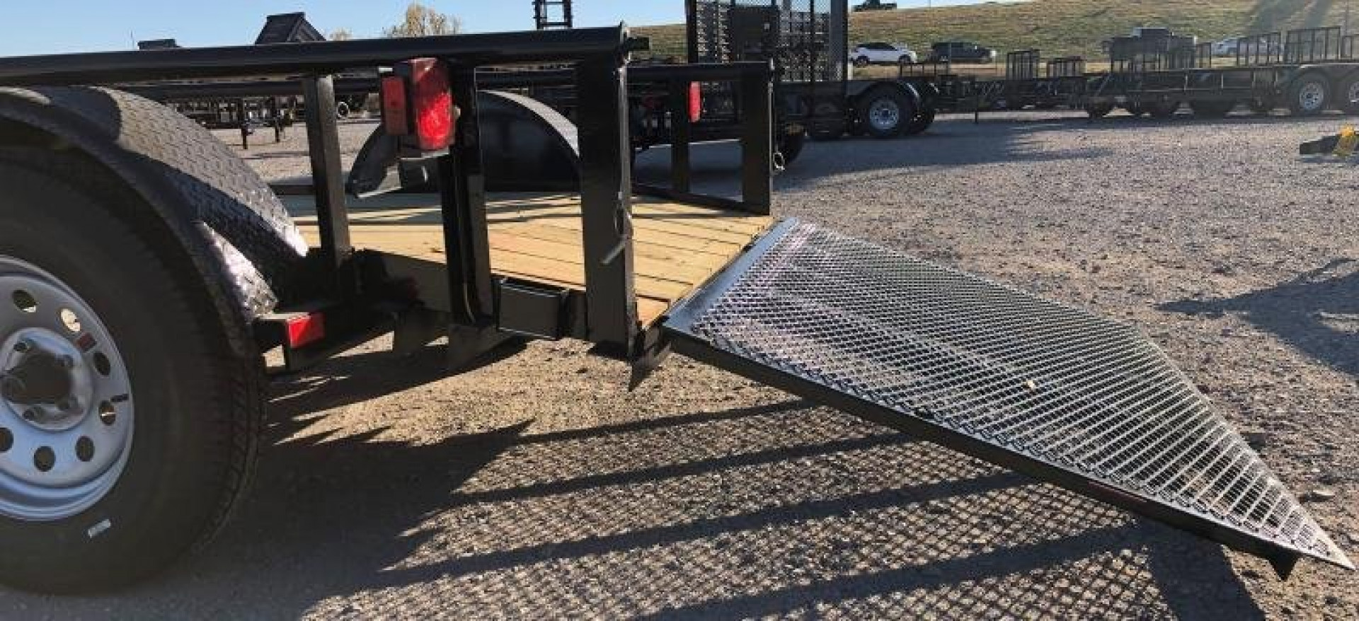 New 2025 Road Boss 5x10 Single Axle Utility Trailer with Gate