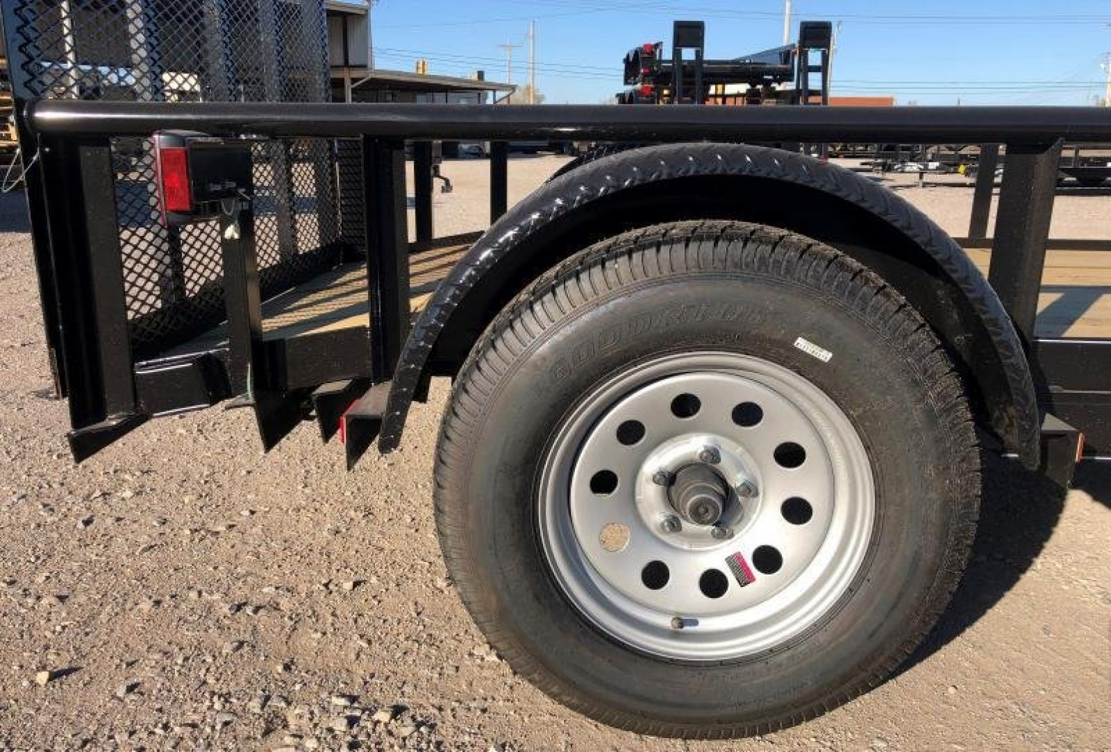 New 2025 Road Boss 5x10 Single Axle Utility Trailer with Gate