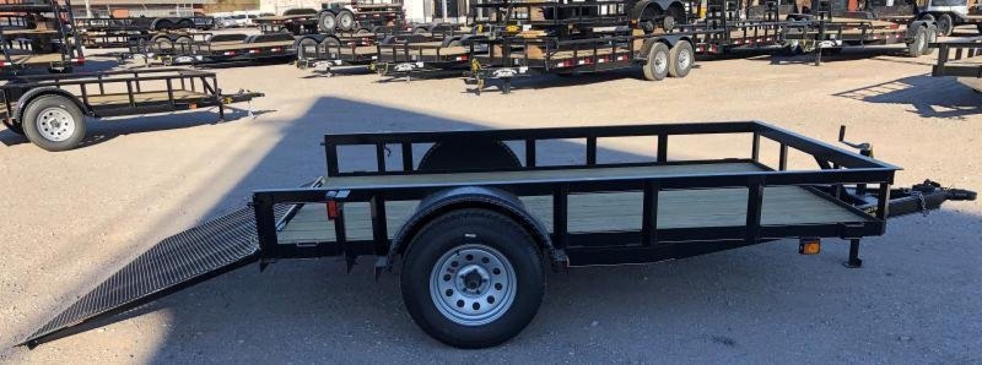 New 2025 Road Boss 83x10 Single Axle Utility Trailer
