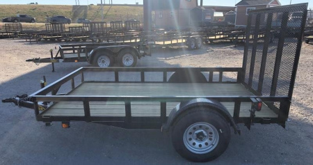 New 2025 Road Boss 83x10 Single Axle Utility Trailer