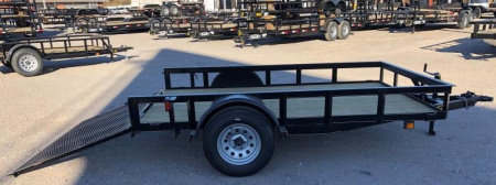 New 2025 Road Boss 83x10 Single Axle Utility Trailer