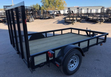 New 2025 Road Boss 83x10 Single Axle Utility Trailer