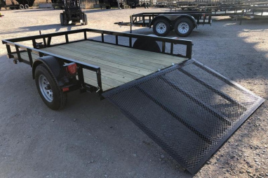 New 2025 Road Boss 83x10 Single Axle Utility Trailer