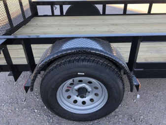 New 2025 Road Boss 83x10 Single Axle Utility Trailer