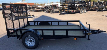 New 2025 Road Boss 83x10 Single Axle Utility Trailer