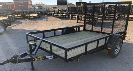 New 2025 Road Boss 83x10 Single Axle Utility Trailer