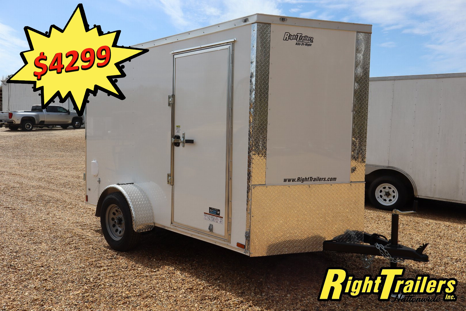 New 2025 6X10 Anvil Cargo Trailer