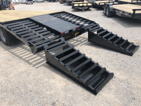 New 2026 Road Boss 32'Tandem Dual Gooseneck with COMBO dove tail Equipment Trailer