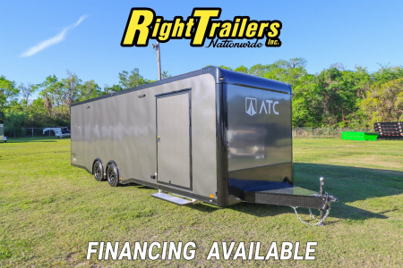 New 2025 8.5X28 ATC RACE TRAILER